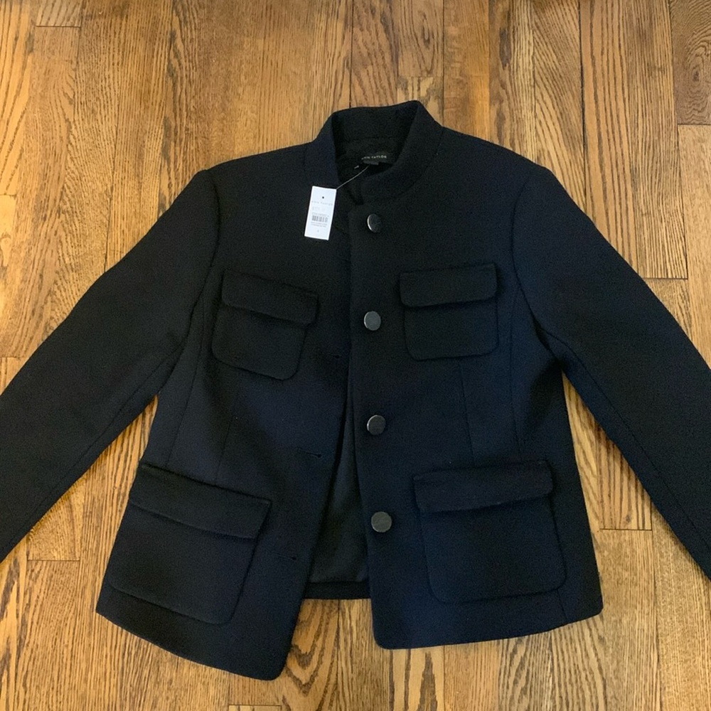 Ann Taylor Wool Blend lined jacket